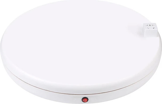 Vrtljivo stojalo za predstavitev Puluz PU3148EU, 45 cm, belo