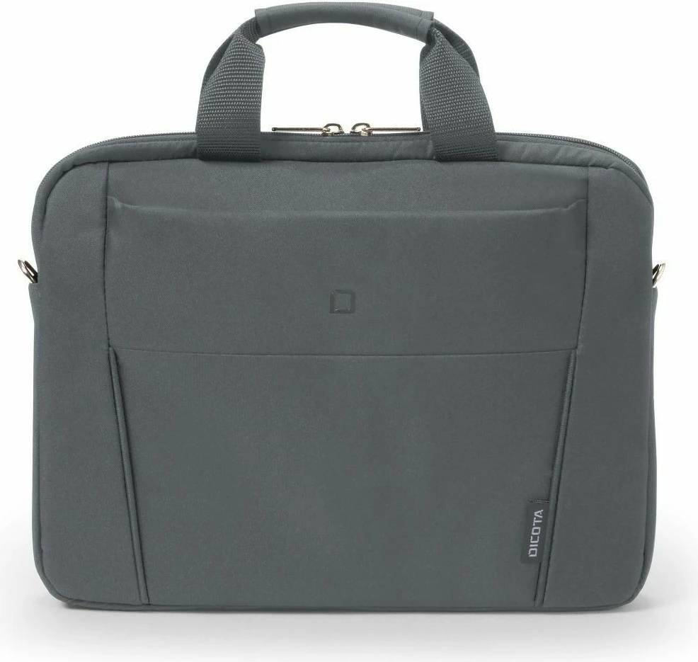 Tanke messenger torbica za prenosnik 11-12,5, DICOTA Slim Case Base, s snemljivim naramnim trakom, siva