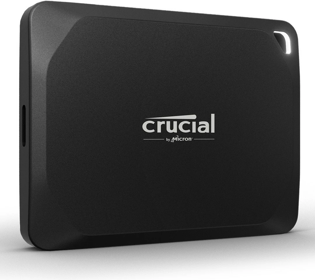 Zunanji SSD 4TB, Crucial X10 Pro, USB-C 3.2 Gen2 2x2, črn