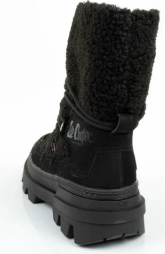 Škornji za ženske Lee Cooper, črni