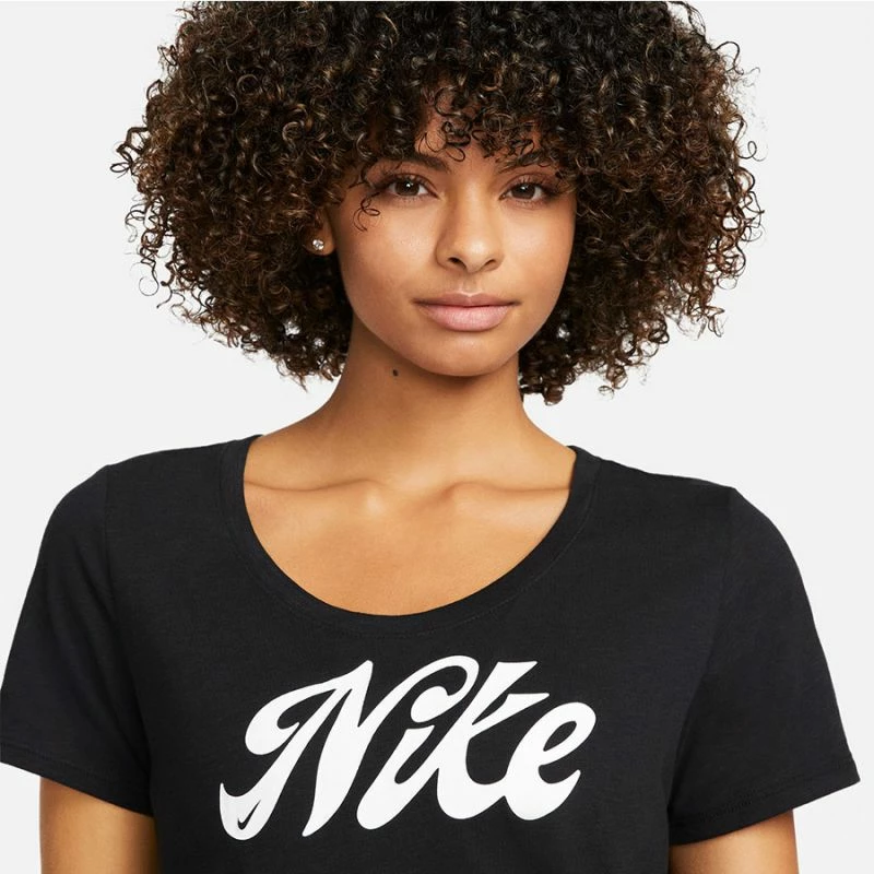 Majica za ženske Nike, črna