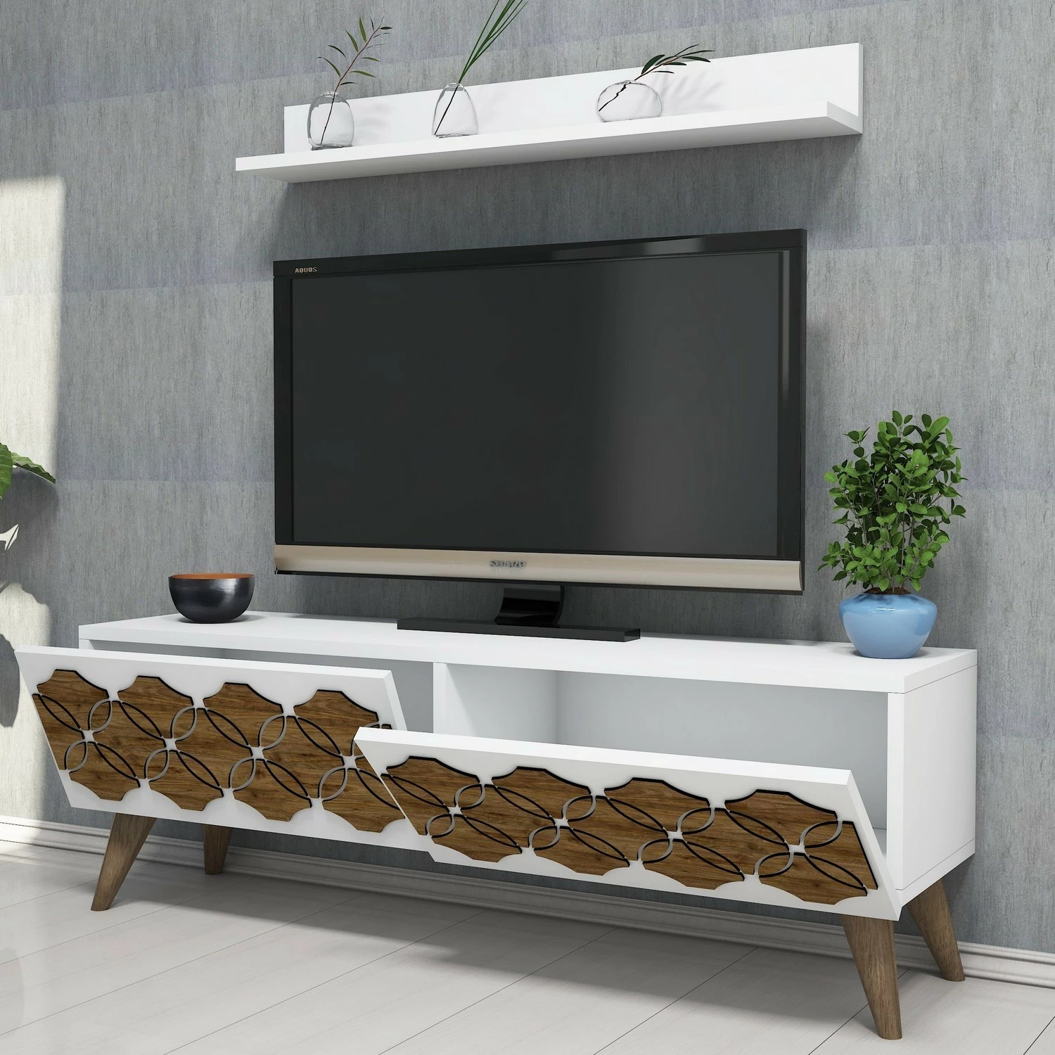 Enota za TV Nisan, Hanah Home, bela