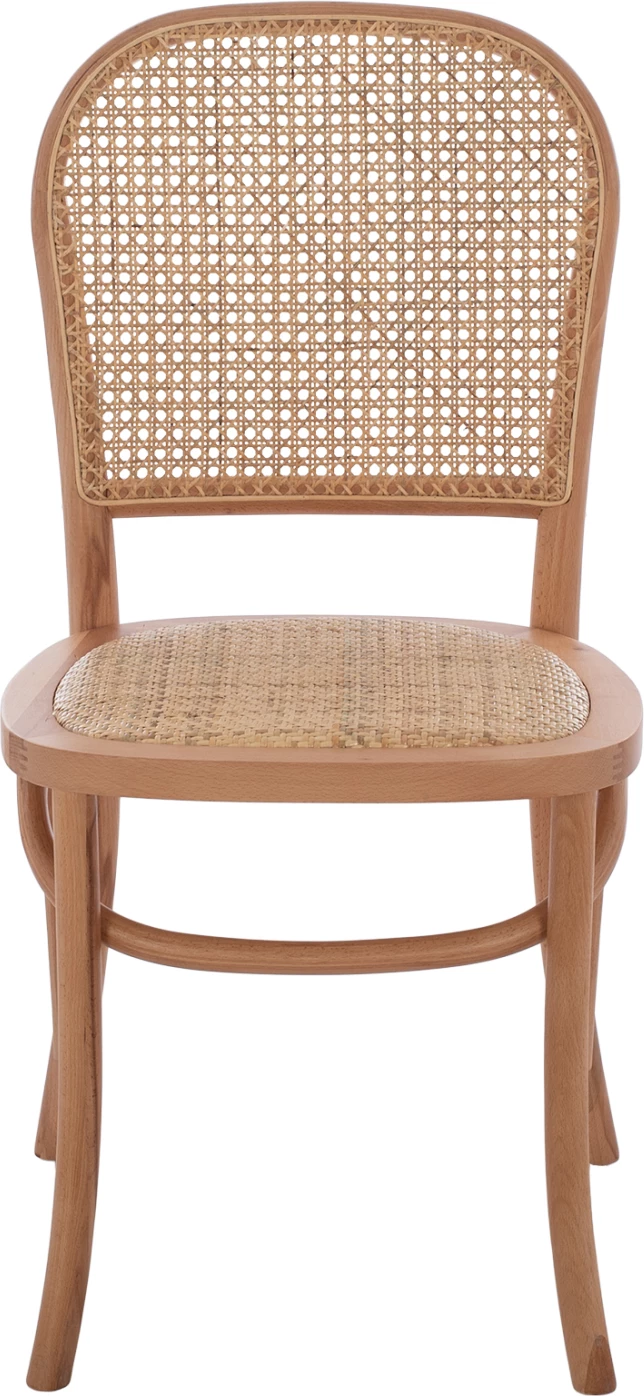 Profesionalni stol SLOAN iz bukovega lesa z perforiranim naslonom FH8915.21 naravni 45x48x88Hcm