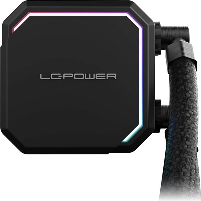 Vodeno hlajenje all-in-one LC-Power LC-CC-360-B-ARGB, 3x120 mm, ARGB, črno