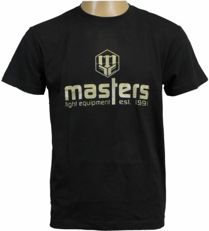 Majica za moške Masters, črna