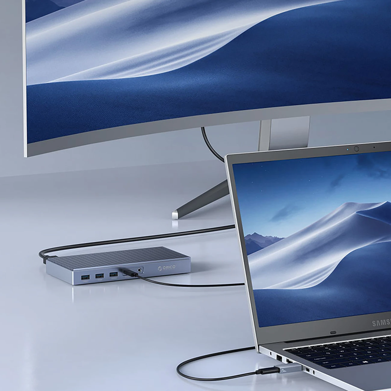 Adapter USB-C na USB-A 3.1, 10Gbps, siv, Orico AH-AC10