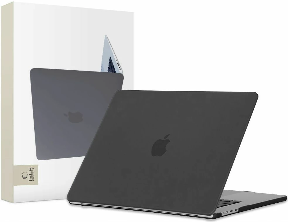 Ovitek za MacBook Pro 13" (2016–2022) Tech-Protect SmartShell, črn mat