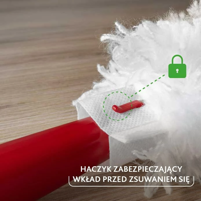 Nadomestni vložki za ročno metlo Vileda Flex&Catch, 5 kos, beli