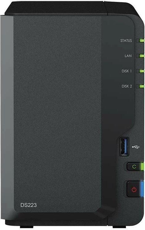 NAS Synology DS223+, 2 x HAT3300-6T, 12TB