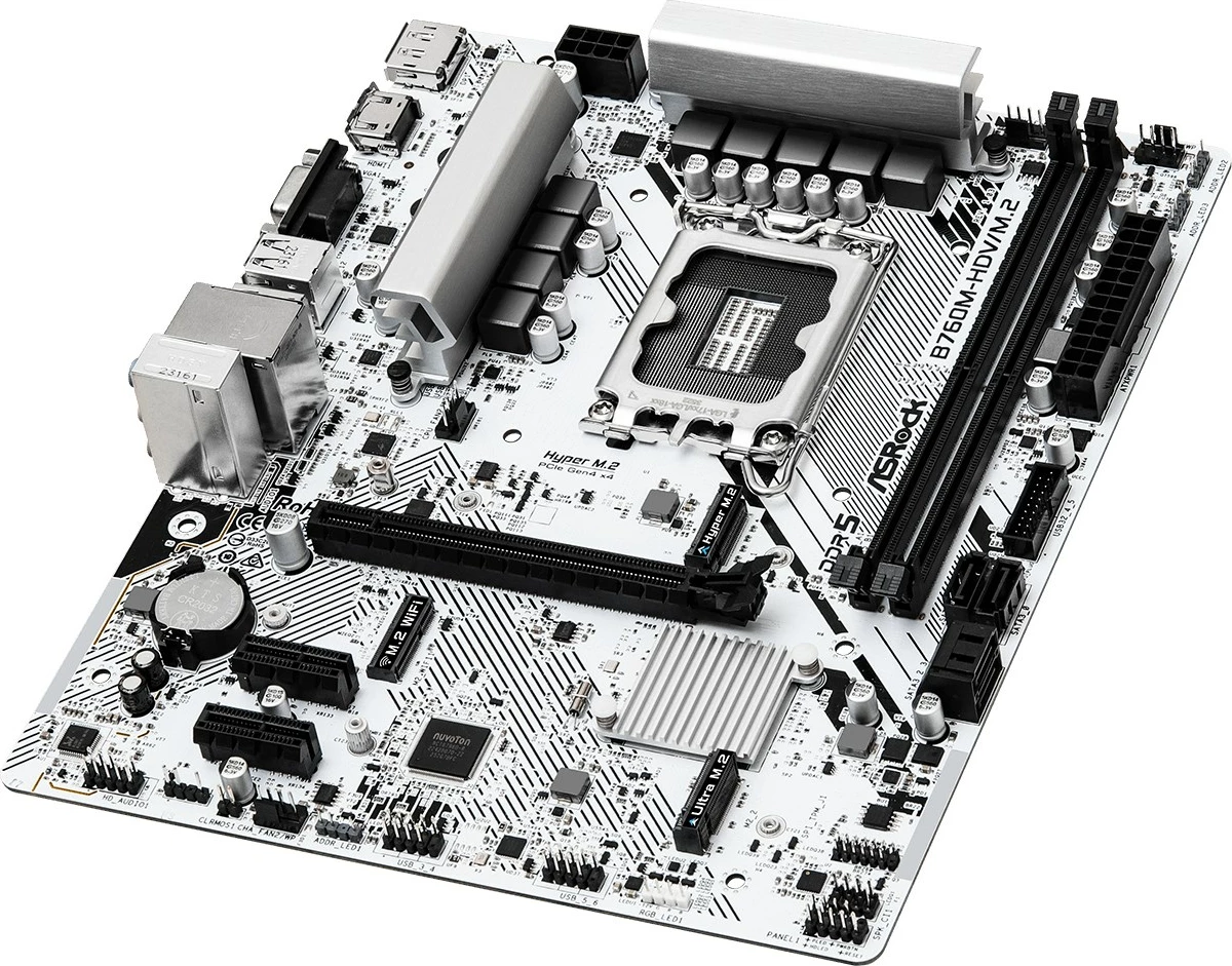 Matična plošča Asrock B760M-HDV/M.2, Socket LGA 1700, micro ATX