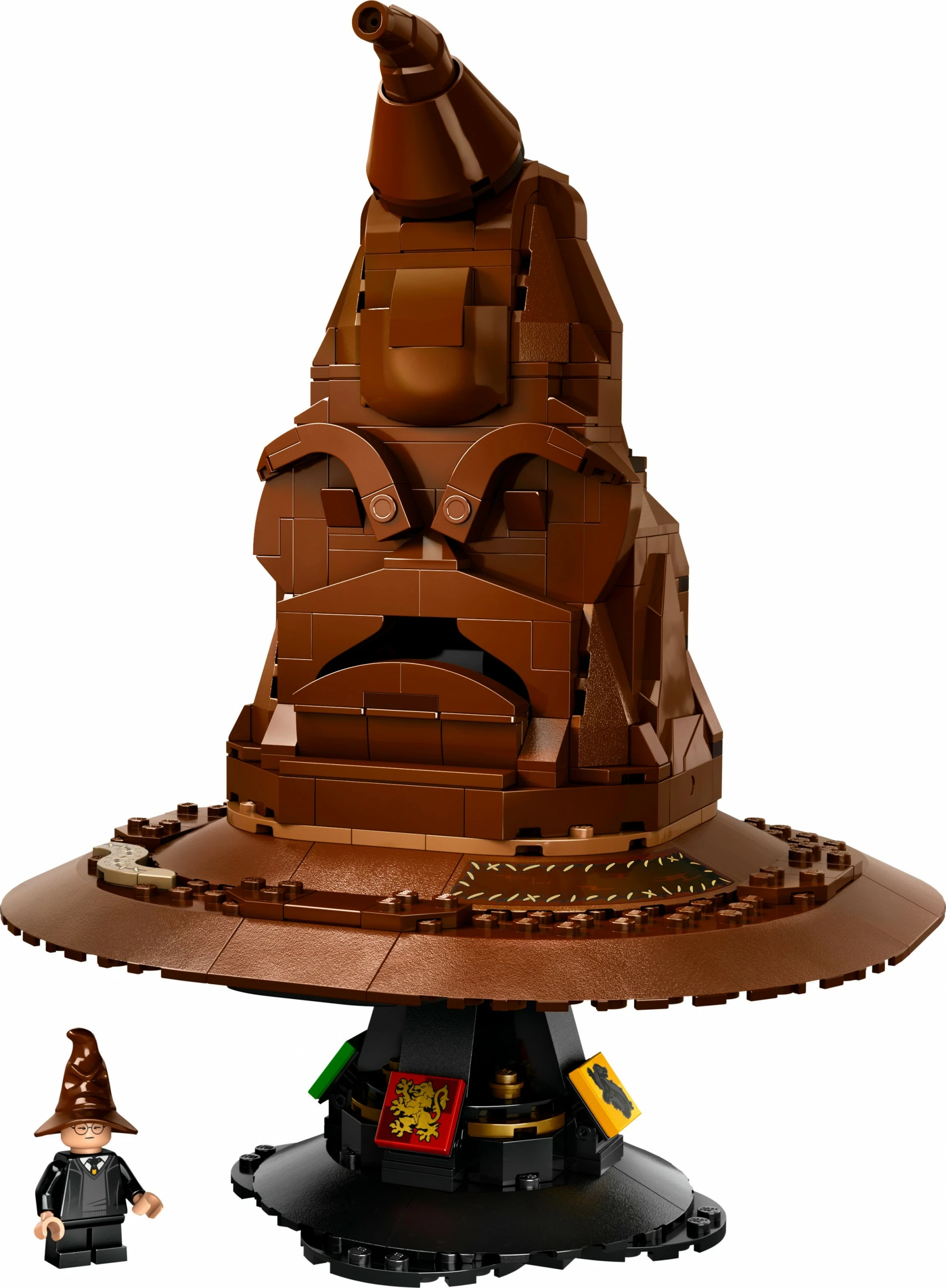 Govoreča Kapuca za razvrščanje, LEGO, 561 kos, plastika, za odrasle, rjava