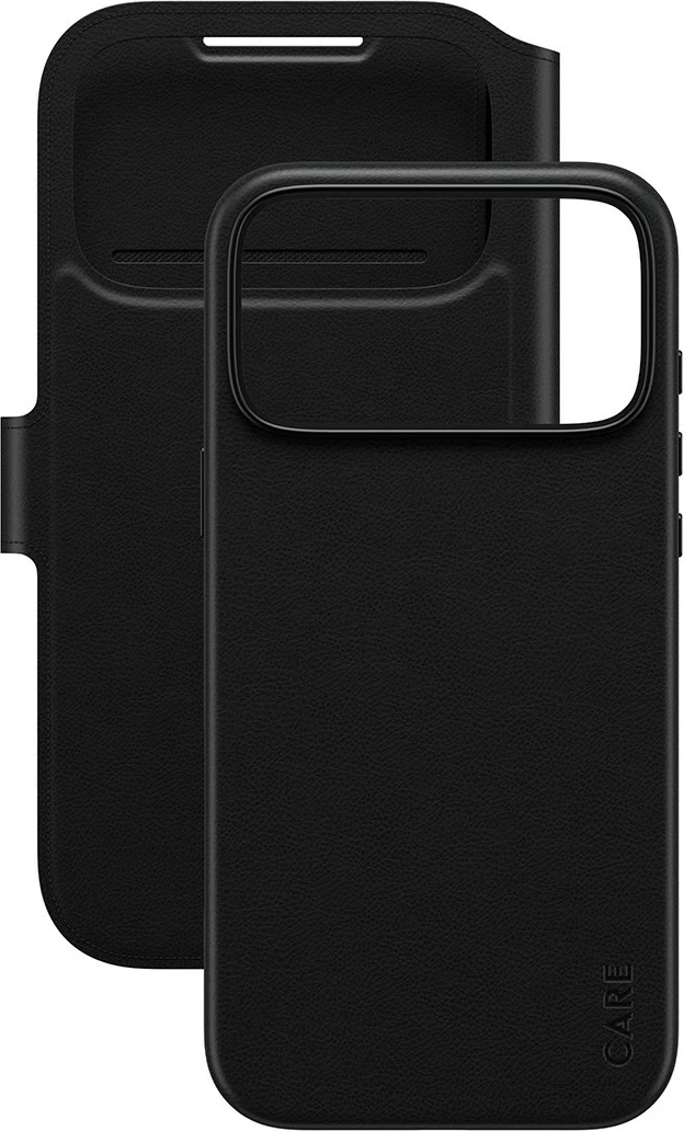 Ovitek za telefon PanzerGlass CARE Feature Case Tango 2in1 denarnica MagSafe za iPhone 17 Pro Max, črn