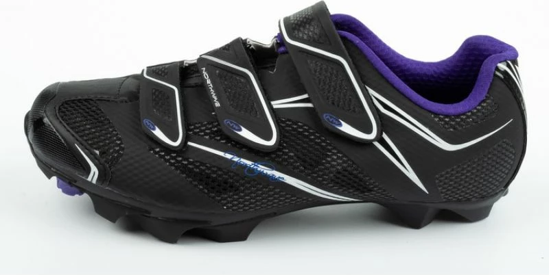 Atletske kolesarske čevlje za ženske Northwave Katana, črni