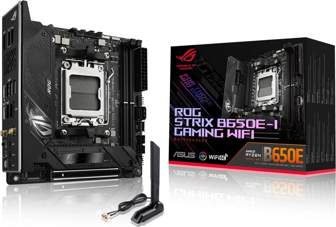 Mini ITX matična plošča ASUS ROG STRIX B650E-I GAMING WIFI, Socket AM5