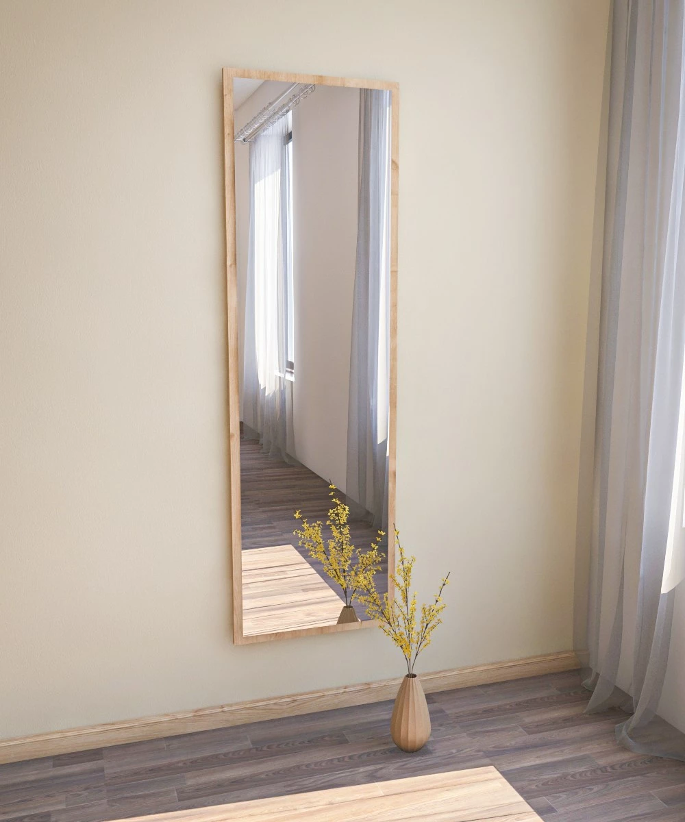 Središčno ogledalo naravne barve, Tessa, Hanah Home