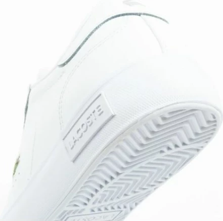 Klasika s stilom Lacoste Powertcourt, bele moške čevlje
