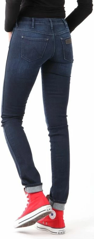 Jeans za ženske Wrangler, modri