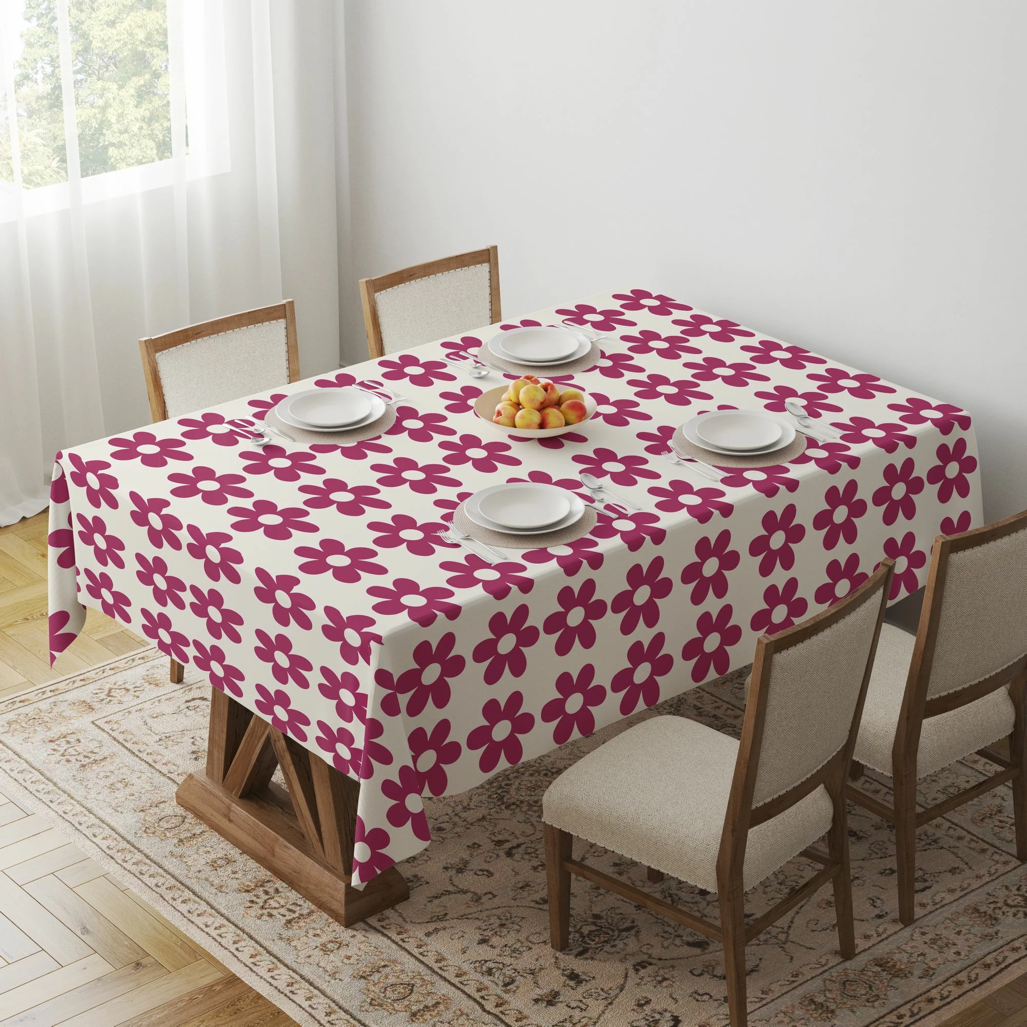 Namizna prevleka Gravellamb1 Hermia, 140 x 180 cm