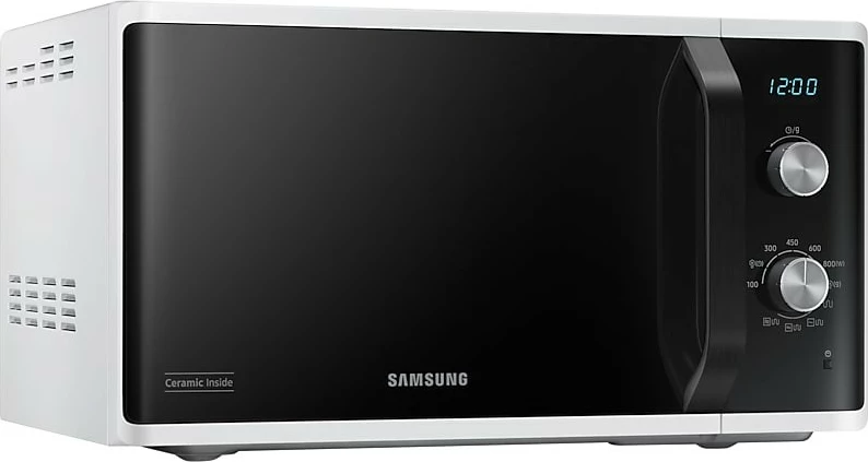 Kombinirana mikrovalovna pečica Samsung MG23K3614AW/EG, 23 L, 800 W, bela
