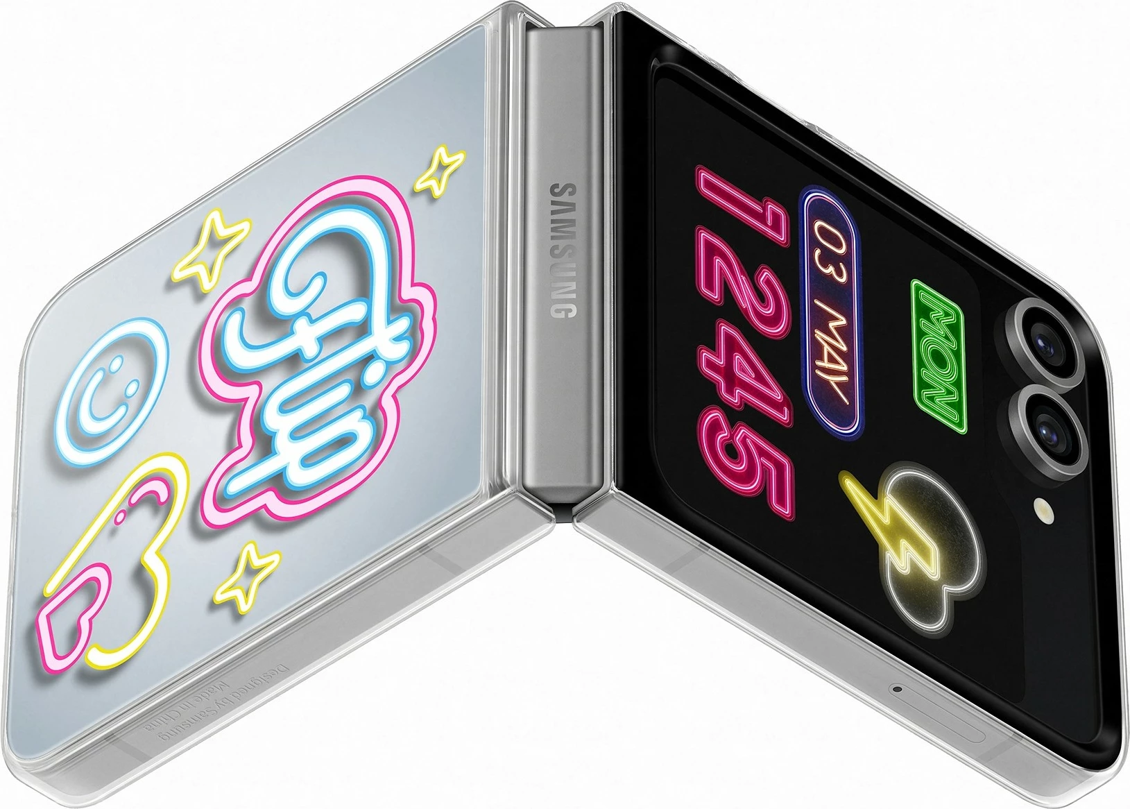 Prozoren ovitek Samsung Galaxy Z Flip6, 17 cm (6,7'')