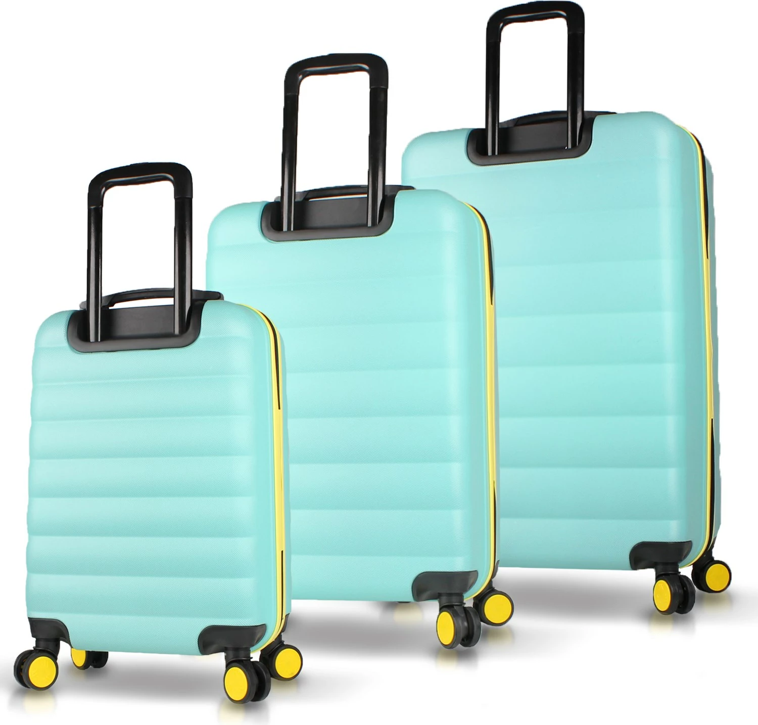 Set potovalnih kovčkov (3 kosi), mint, Zoozie Bags, 6438