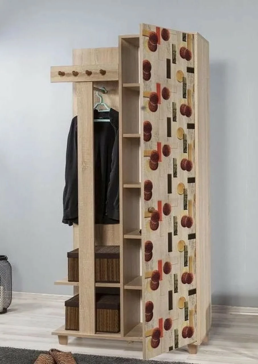 Stojalo za predsobo Skye Decor Garmanto 90 - 521, Sonoma hrast
