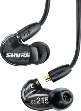 In-ear slušalke Shure AONIC 215, 3,5 mm kabel, črne
