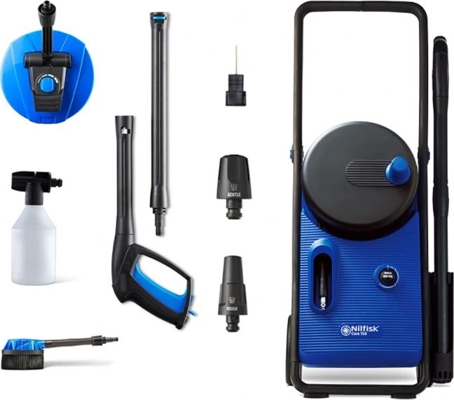Pastralnik z visokim pritiskom Nilfisk Core, 150-10 PowerControl PA EU, 468 l/h, 2000 W, črno / modro