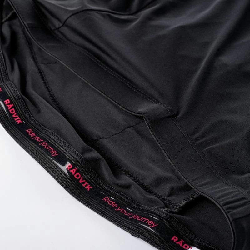 Kolesarska majica Radvik, črna