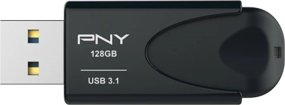 USB ključek PNY Attaché 4, 128 GB, USB 3.1, črn