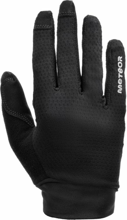 Kolesarske rokavice Full MX100 Meteor, velikost M, črne, unisex