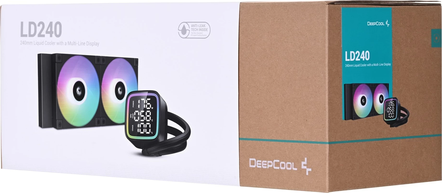 Hladilnik DeepCool R-LD240, črn