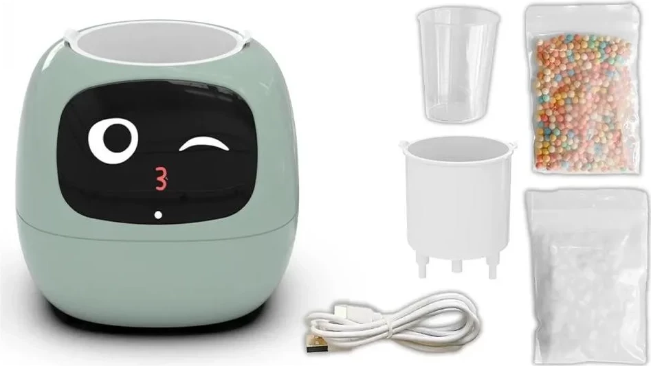 Pametni lonec za rože PlantsIO IVY, sistem samodejnega zalivanja, WiFi, zelen