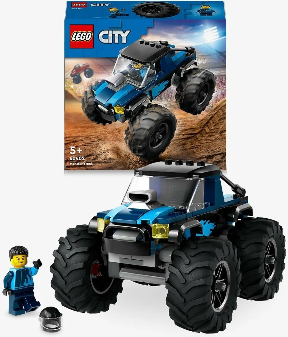 Set za sestavljanje Monster Truck, LEGO City 60402, večbarven