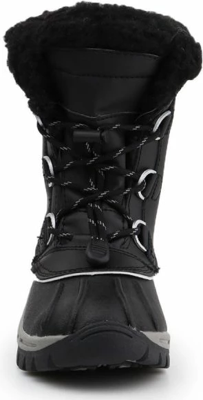 Topli otroški škornji BearPaw Jr 1871Y, črno-sivi