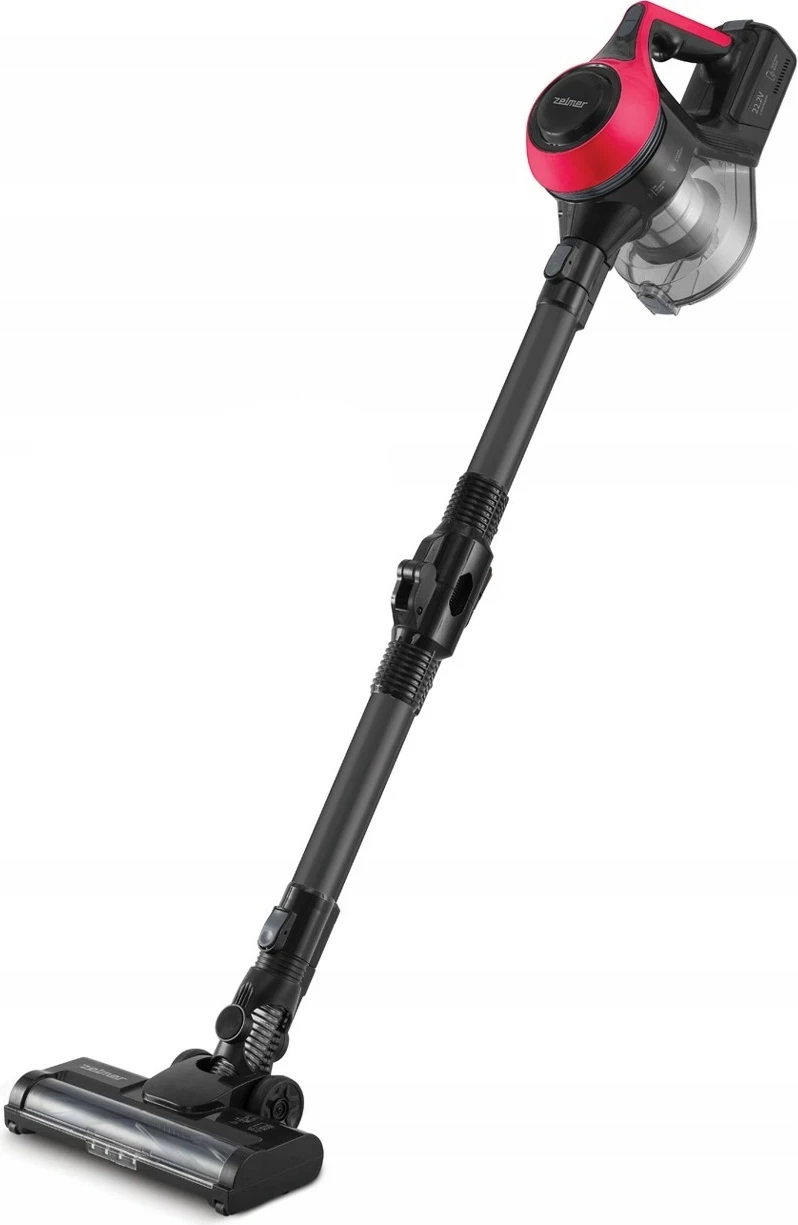 Brezžični sesalnik Zelmer ZSVC511DF, 22 V, črno-rdeč