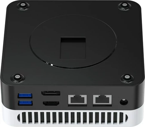 Mini računalnik CHUWI LarkBox X, Intel N N100, 12 GB RAM, 512 GB SSD, bel