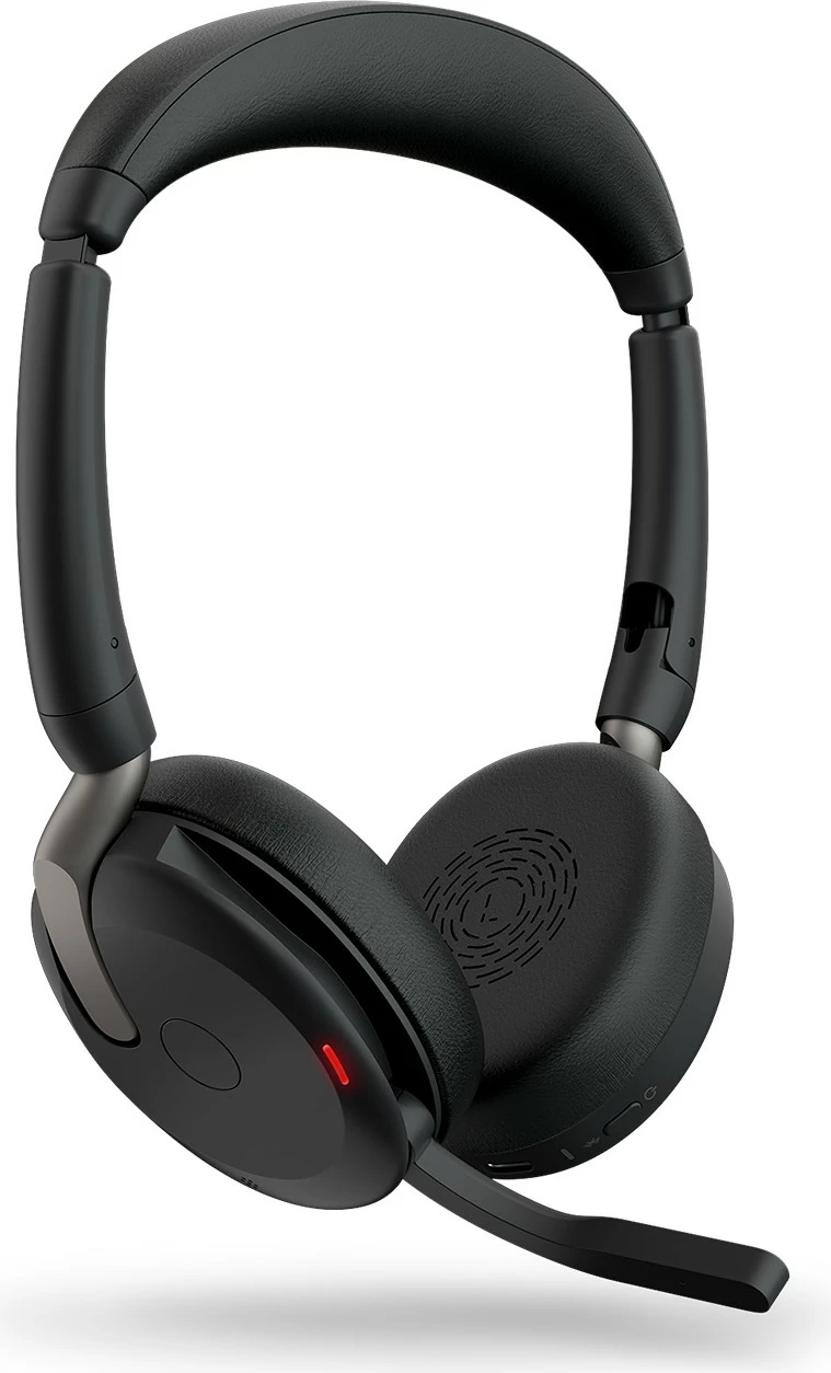 Profesionalne slušalke Jabra Evolve2 65 Flex, Link380a UC Stereo, žične in brezžične, 20 - 20000 Hz, pisarna/klicni center, 136 g, črne