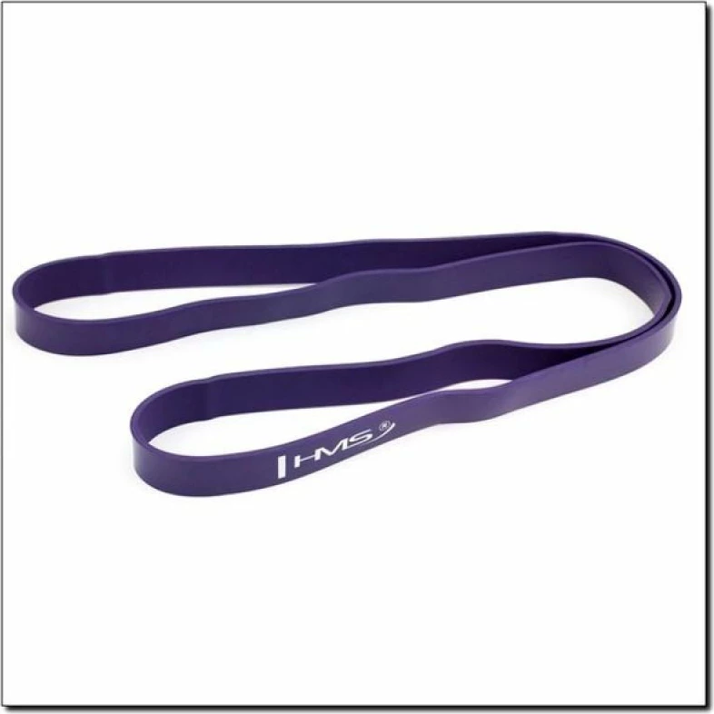 Elastični trak za vadbo GU05, vijoličen, za moške in ženske - HMS