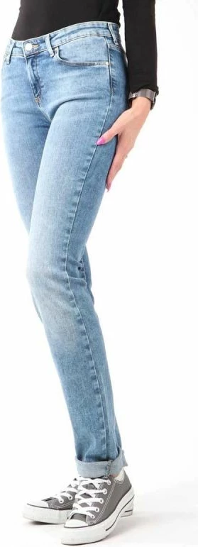 Slim kavbojke Wrangler ženske, modre