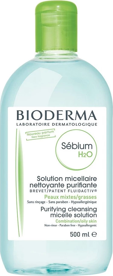 Micelarna voda za ženske Bioderma Sébium H2O, 500 ml