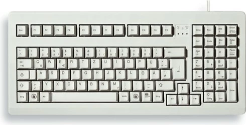 Polna tipkovnica Cherry G80-1800, žična, USB, QWERTZ, siva