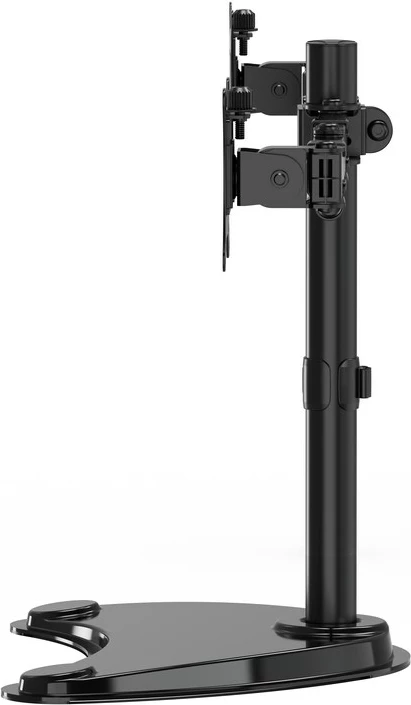 Namizni nosilec za 2 monitorja, 13–32", Gembird MS-D2ST-02, črn