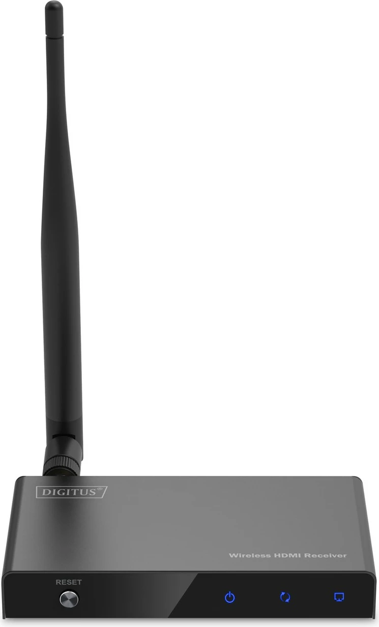 Brezžični HDMI sprejemnik Digitus DS-55346, 1920 x 1080 pikslov, AV sprejemnik, 100 m, črn