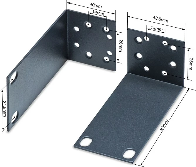 Kit za montažo za stikala TP-Link Omada 13-inch, kovina, črn