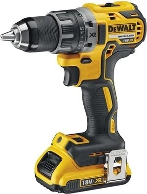 Brezžični vrtalnik/izvijač DeWalt DCD791D2-QW, 1.5 kg, rumeno/črn