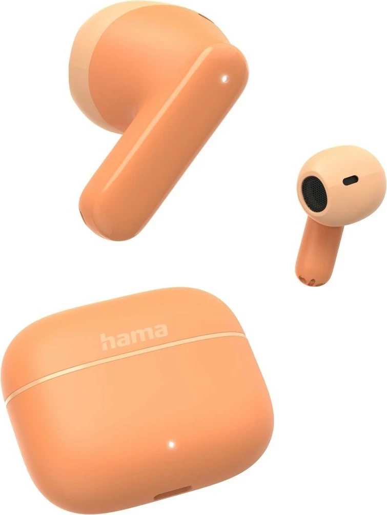 Brezžične slušalke Hama True Wireless Freedom Light II, Bluetooth 5.3, oranžne