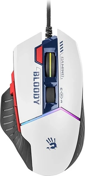 Igralni miška A4tech Bloody W95Max, USB, morska barva