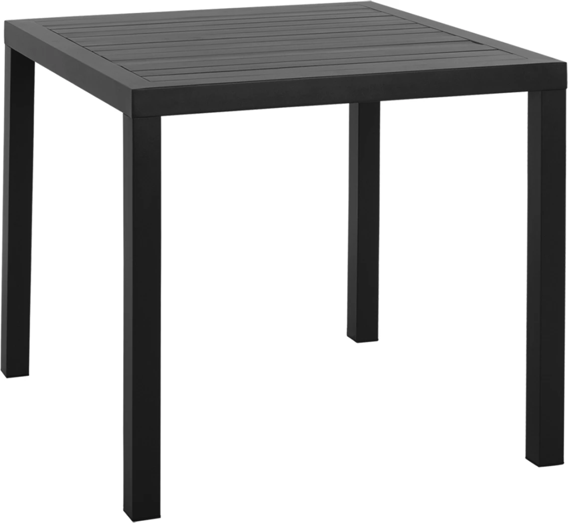 Aluminijasta miza 80x80, antracitna, FH5572.02