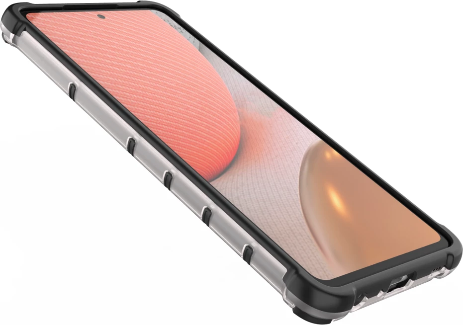 Zaščitni ovitek Honeycomb Hurtel za Samsung Galaxy A72 4G, moder
